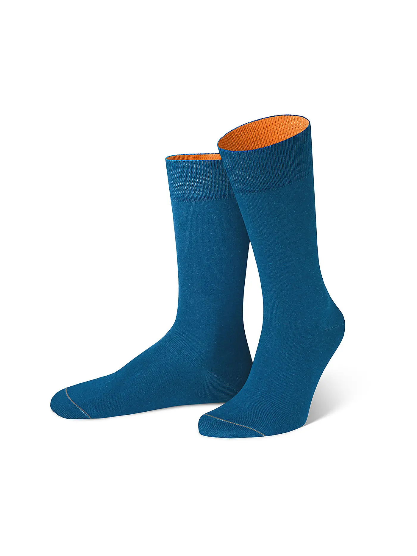VON JUNGFELD | Socken " Hampshire " royal blau | petrol